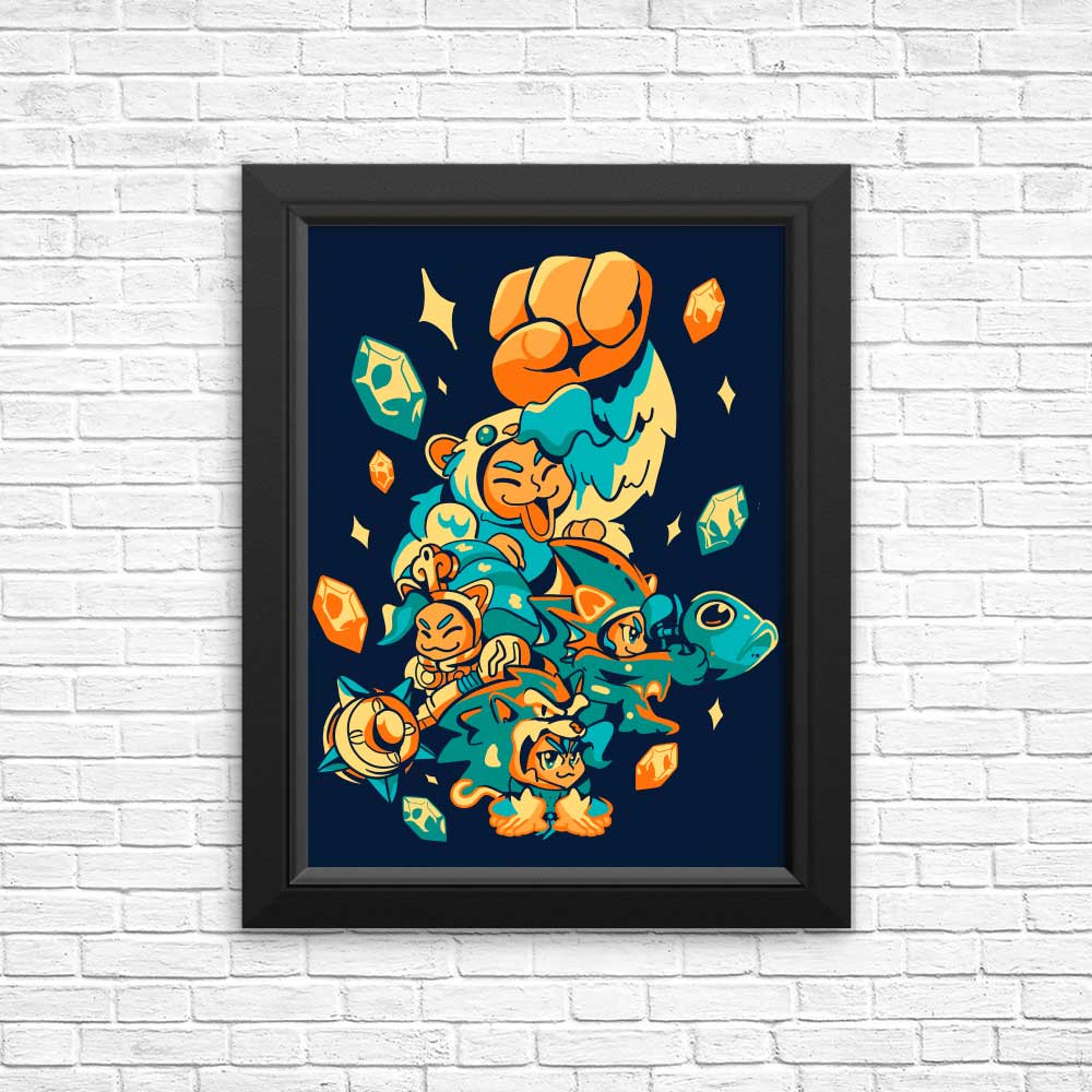 Strongest Cat Fighter - Posters & Prints