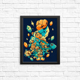 Strongest Cat Fighter - Posters & Prints