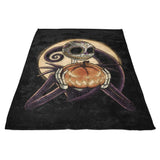 Sugar Skellington - Fleece Blanket