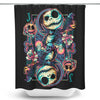Suit of Skeletons - Shower Curtain