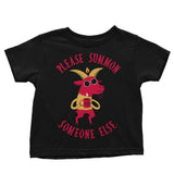 Summon Someone Else - Youth Apparel