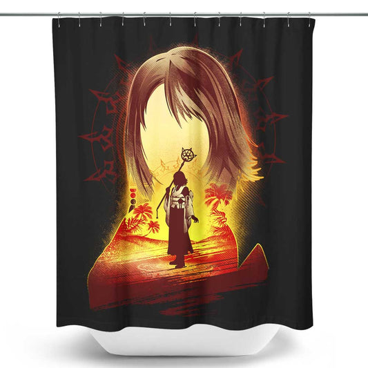 Summoner of Spira - Shower Curtain