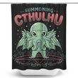 Summoning Cthulhu - Shower Curtain