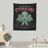 Summoning Cthulhu - Wall Tapestry
