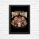 Summoning the Spooky Season - Posters & Prints