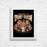 Summoning the Spooky Season - Posters & Prints