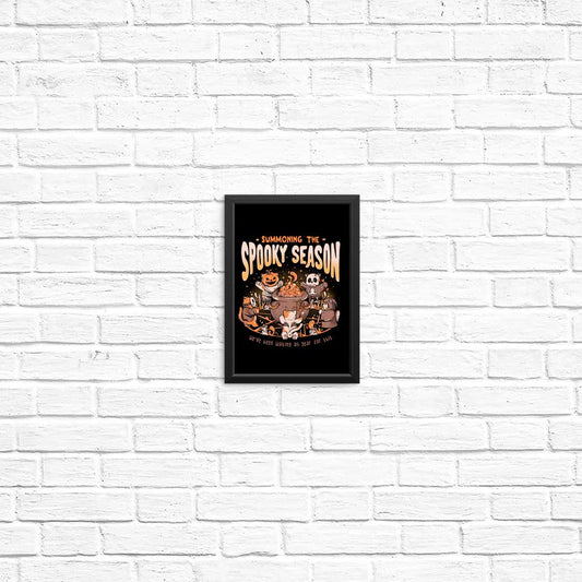 Summoning the Spooky Season - Posters & Prints