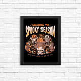 Summoning the Spooky Season - Posters & Prints