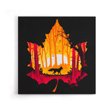 Sunset Fox - Canvas Print