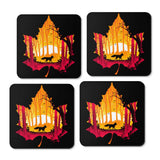 Sunset Fox - Coasters