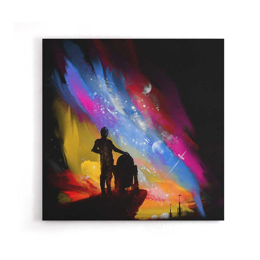 Sunset on Tatooine - Canvas Print