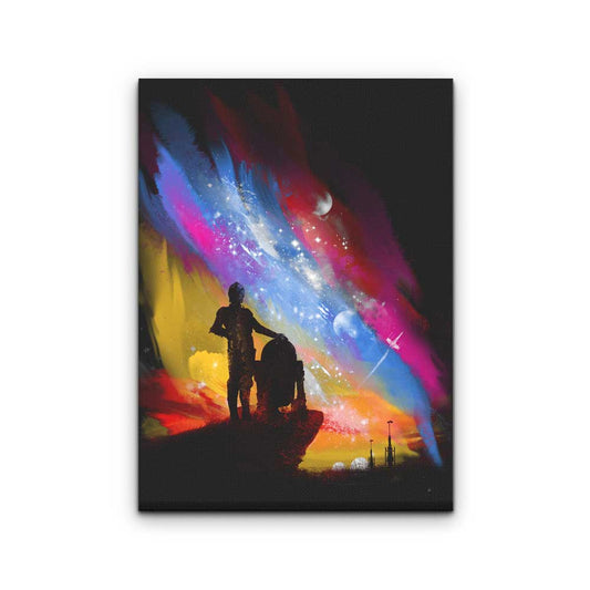 Sunset on Tatooine - Canvas Print