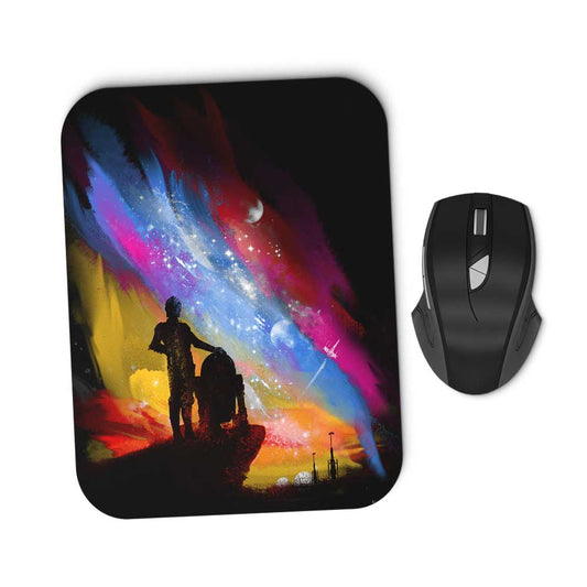 Sunset on Tatooine - Mousepad
