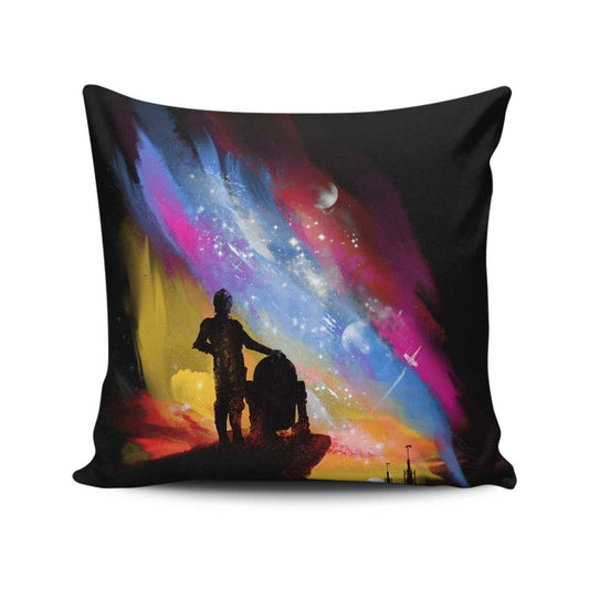 Sunset on Tatooine - Throw Pillow