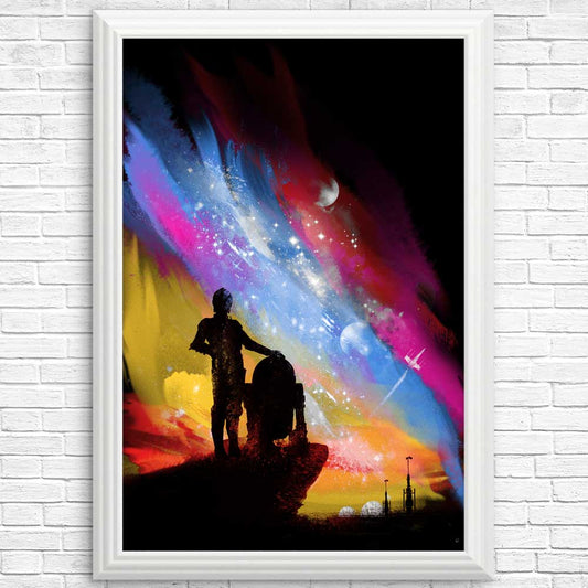 Sunset on Tatooine - Posters & Prints