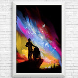 Sunset on Tatooine - Posters & Prints