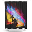 Sunset on Tatooine - Shower Curtain