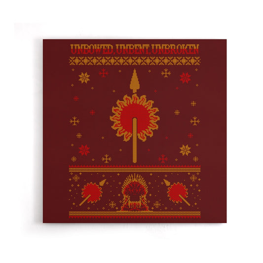 Sunspear Sweater - Canvas Print