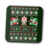 Super Christmas Bros. - Coasters