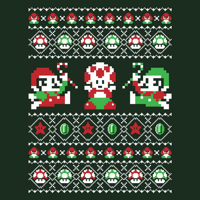 Super Christmas Bros. - Posters & Prints