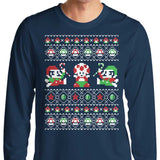 Super Christmas Bros. - Long Sleeve T-Shirt