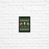Super Christmas Bros. - Posters & Prints