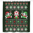 Super Christmas Bros. - Shower Curtain