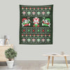 Super Christmas Bros. - Wall Tapestry
