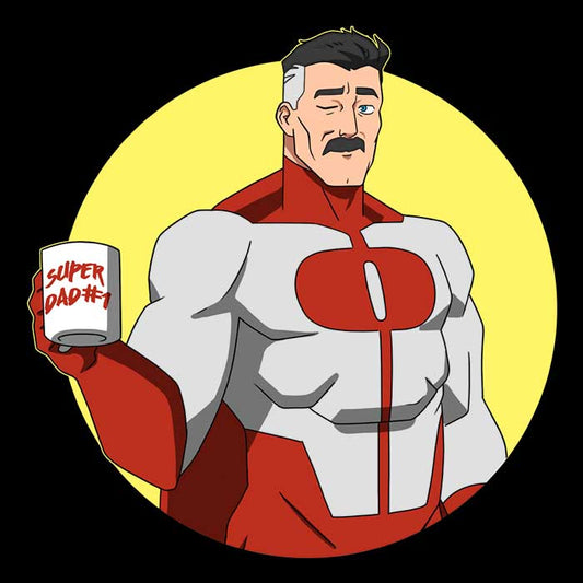 Super Dad No. 1 - Fleece Blanket