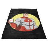 Super Dad No. 1 - Fleece Blanket