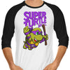 Super Donnie Bros - 3/4 Sleeve Raglan T-Shirt