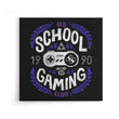 Super Gaming Club - Canvas Print