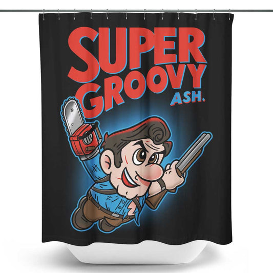 Super Groovy - Shower Curtain