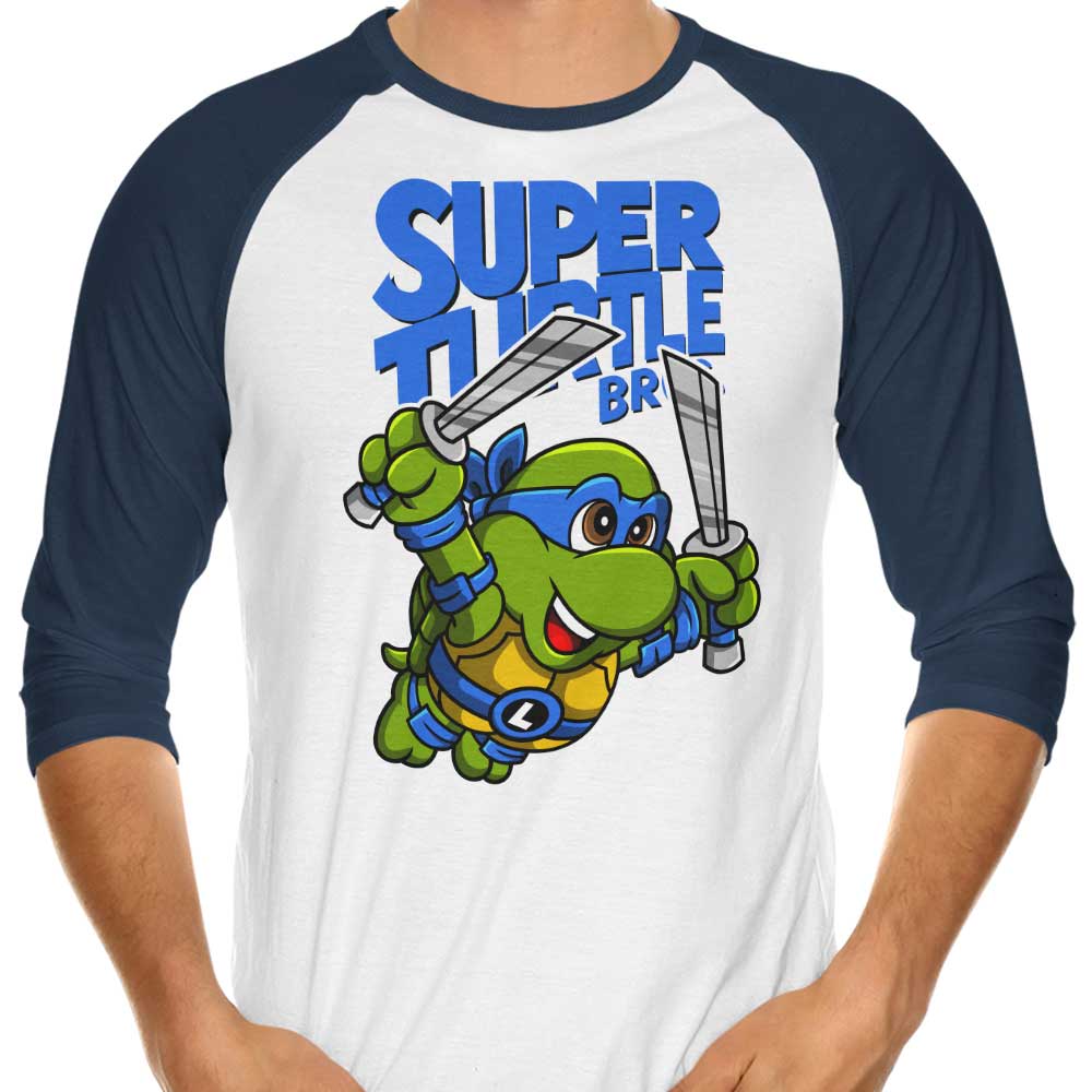 Super Leo Bros - 3/4 Sleeve Raglan T-Shirt