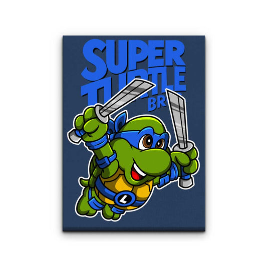 Super Leo Bros - Canvas Print