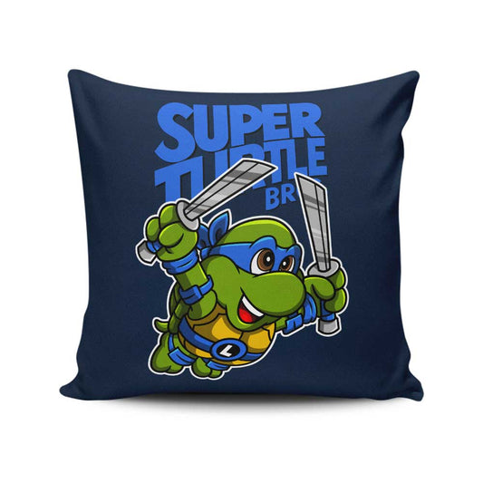 Super Leo Bros - Throw Pillow