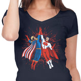 Super Maniac Friends - Women's V-Neck