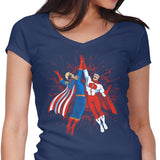 Super Maniac Friends - Women's V-Neck