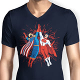 Super Maniac Friends - Men's V-Neck