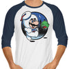 Super Marshmallow Bros. - 3/4 Sleeve Raglan T-Shirt