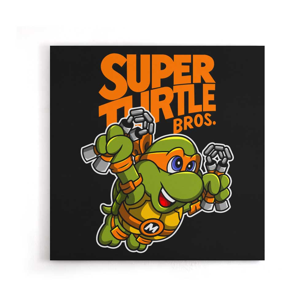 Super Mikey Bros - Canvas Print