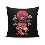 Super Mother Brain - Throw Pillow