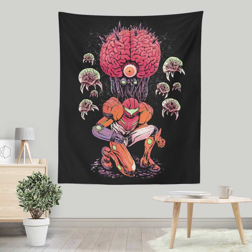 Super Mother Brain - Wall Tapestry