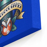 Super Old School Gamer - Canvas Print