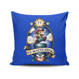 Super Old School Gamer - Throw Pillow