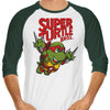 Super Raph Bros - 3/4 Sleeve Raglan T-Shirt