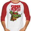 Super Raph Bros - 3/4 Sleeve Raglan T-Shirt