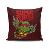 Super Raph Bros - Throw Pillow