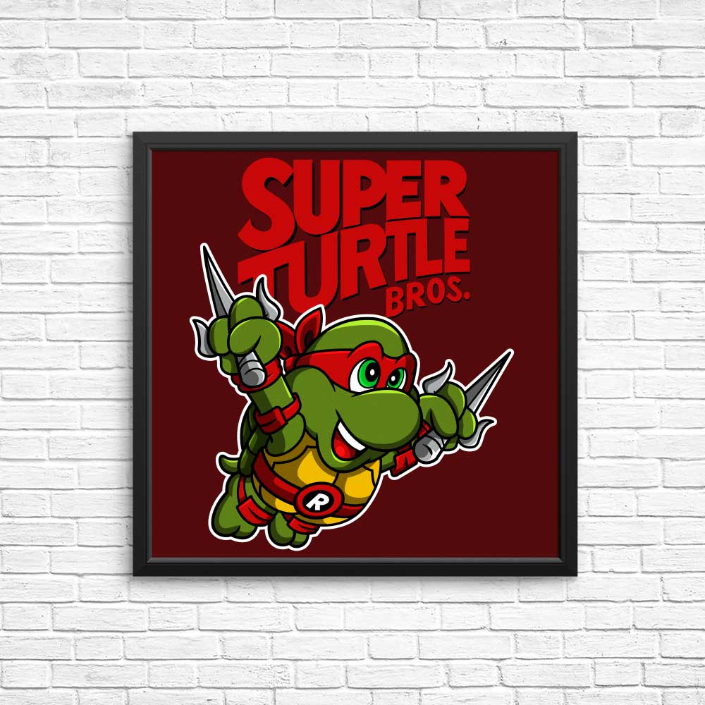 Super Raph Bros - Posters & Prints