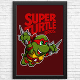 Super Raph Bros - Posters & Prints